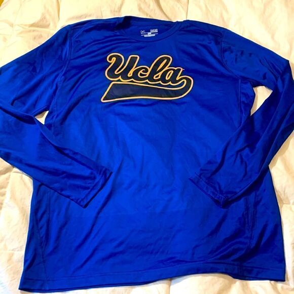 UCLA, long sleeve by UNDER ARMOR, medium, loose fit, heat gear - Picture 1 of 8